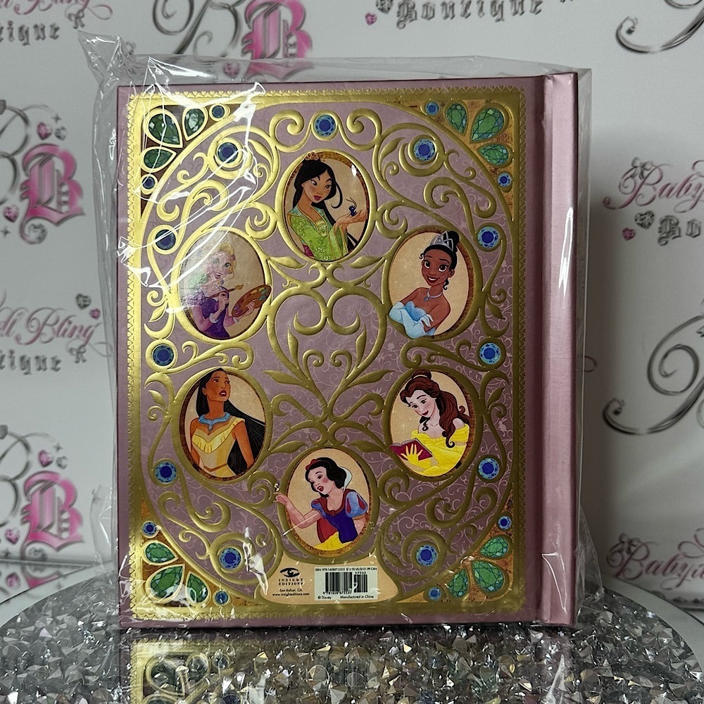 Disney Princess Storybook a magical pop up world with Gold Accents